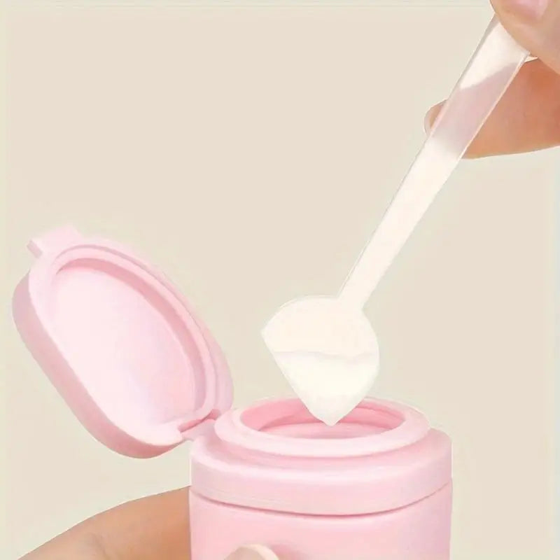 5 Pcs/Set Hydrating Makeup Dispensing Bottles Portable Lotions Shampoos Traveling Refillable Squeezed Empty Bottles