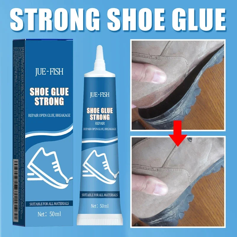 Strong Shoe Glue Adhesive Worn Shoes Repairing Glue Sneakers Boot Sole Bond Adhesive Shoemaker Fix Mending Liquid Tool 2026