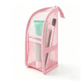 Standing Mesh Toiletry Bag Breathable Quick Dry Toothbrush Case Anti Mold Cosmetic Organizer For Travel College Dorm Gym Shower