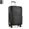 Large Capacity Suitcase with Combination Lock Luggage Travel Boardable Waterproof Oxford Fabric Trolley Case 28-Inch Oversized