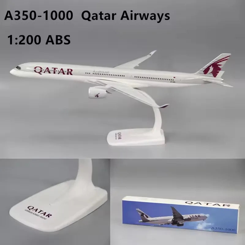 New1:200 Assembly Plane Model World Aviation Series UAE Emirates/THAI/Qatar/Singapore/Etihad/Austrian/ Italy A350/A320/A380/B777