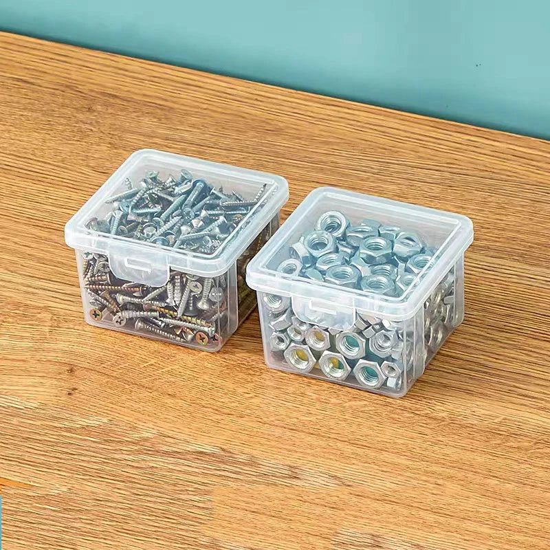 Household Hardware Parts Box, Screw Storage Box, Transparent Large Capacity Bead Jewelry Box, DIY Handicraft Accessories Box