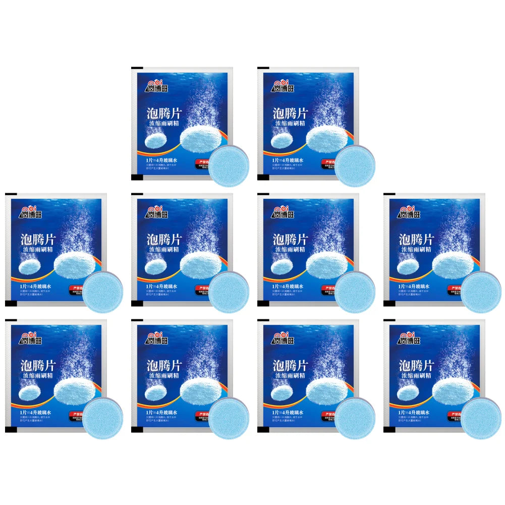 20-1PCS Car Solid Cleaner Windscreen Cleaner Effervescent Tablet Auto Wiper Glass Solid Cleaning Concentrated Tablets