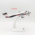 Aimo Wings 1:75 Scale KingAir 350i/360ER Business Jet Static Aircraft Simulation Finished Souvenir Hobby Collection Toy Gift