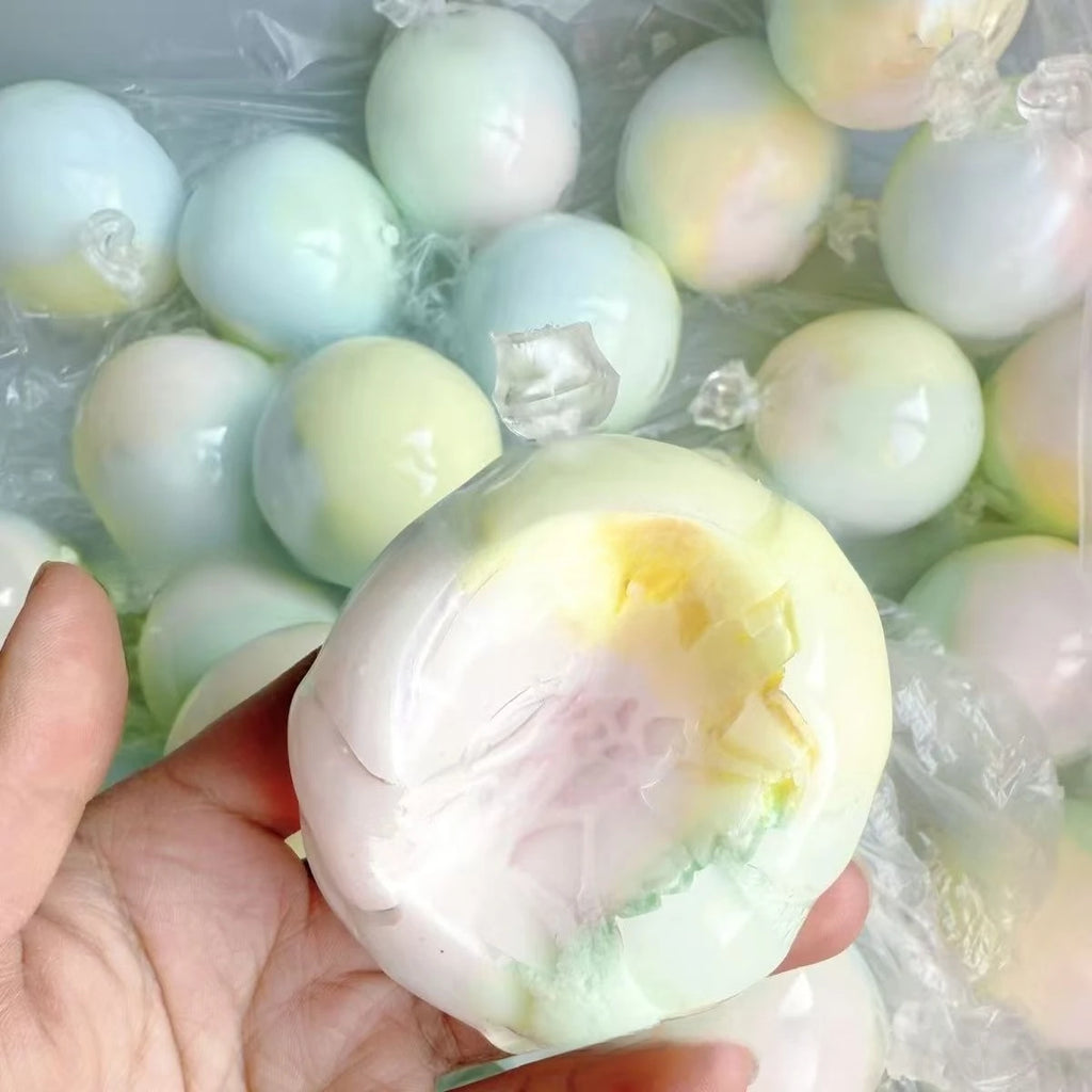 Fruit Crispy Pinch Stress Relief Toy Clay Handmade Ball Wax Pinch With Crispy Sound Soft And Slow Rebound Relaxing Toy Squeeze