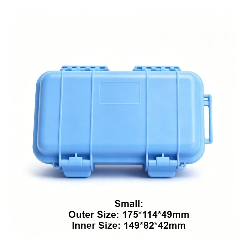 4 Color Outdoor Storage Carry Box Waterproof Shockproof Survival Airtight Case Fall-resistant ABS Travel Sealed Container