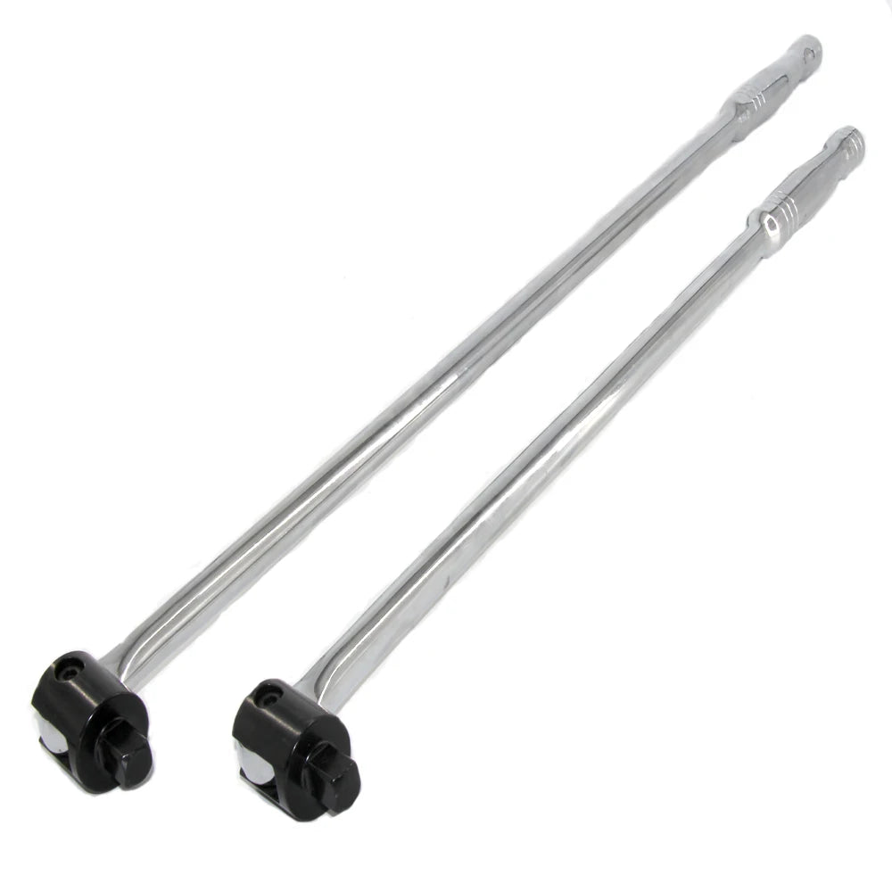 MacWork Socket Torque Wrench 1/2 Inch Drive Heavy Duty Breaker Bar Ratcheting Adapter Use for Stubborn Nuts Bolts 600MM Length