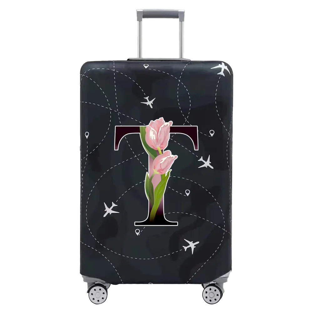 Luggage Protection Cover Travel Accessories Dustproof and Wear-resistant Luggage Protection Cover 18-32 Inch Letter Series