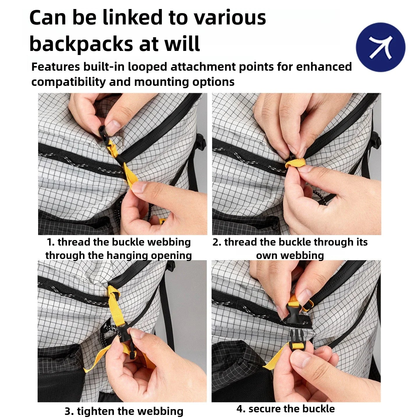 Outdoor Hiking Bag Accessory Bags Organizer Dyneema Multi-Functional Molle Tactical Tool Expansion Accessory Pack