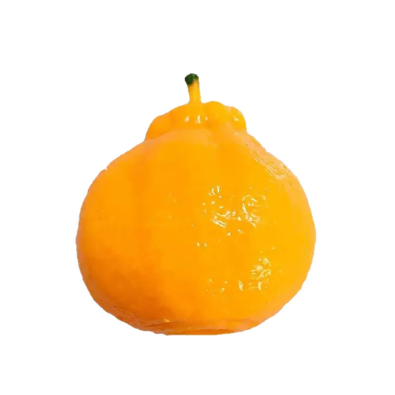 Handmade Ball Crunchy Squishy Ugli Fruit Stress Ball Squeeze Toy Squishy Fidget Ball ASMR Anti Stress Release Hand Relax Gift