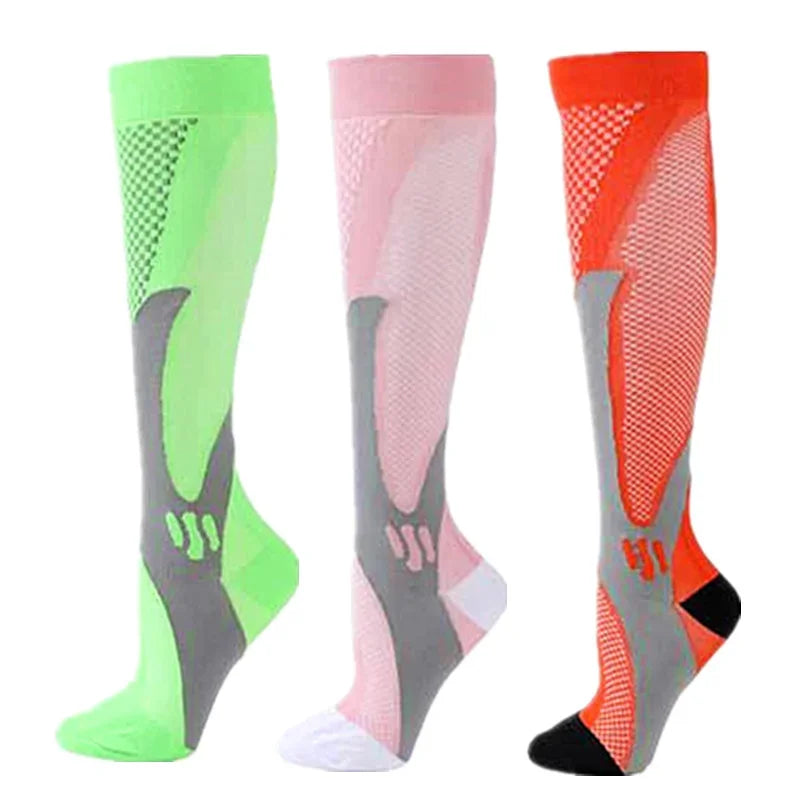 Compression Socks Running Football Sports Medical Nursing Socks for Flight Travel Pregnancy Edema Diabetes Varicose Veins Socks