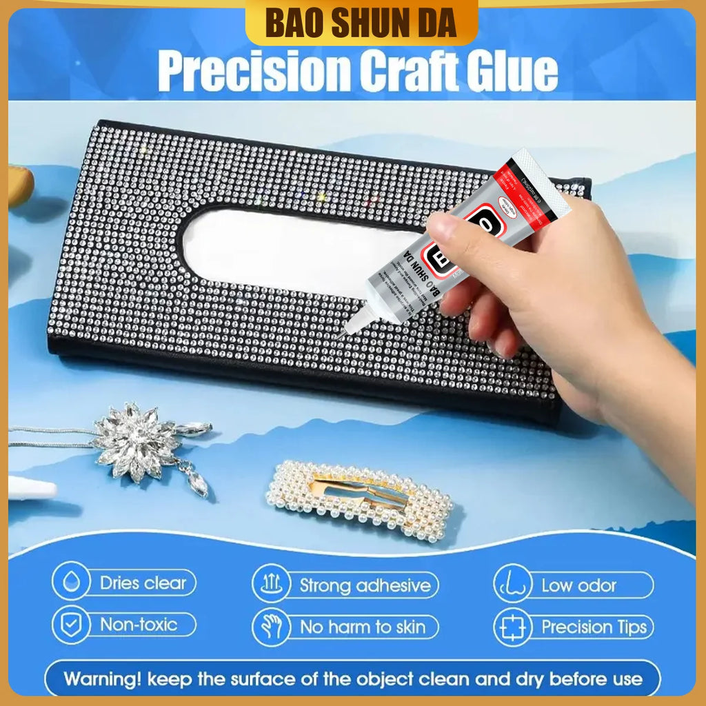 Transparent adhesive B-7000 and black T-7000, 25ml/50ml/110ml, handmade jewelry, quick-drying waterproof resin glue, phone screen repair glue, universal adhesive for DIY jewelry