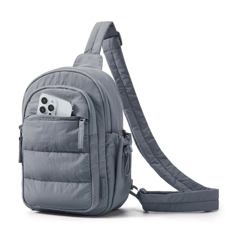 Multi Functional Shoulder Bag Crossbody Bag Lightweight With Multiple Pockets Suitable For Travel Sports Hiking Fitness Bag