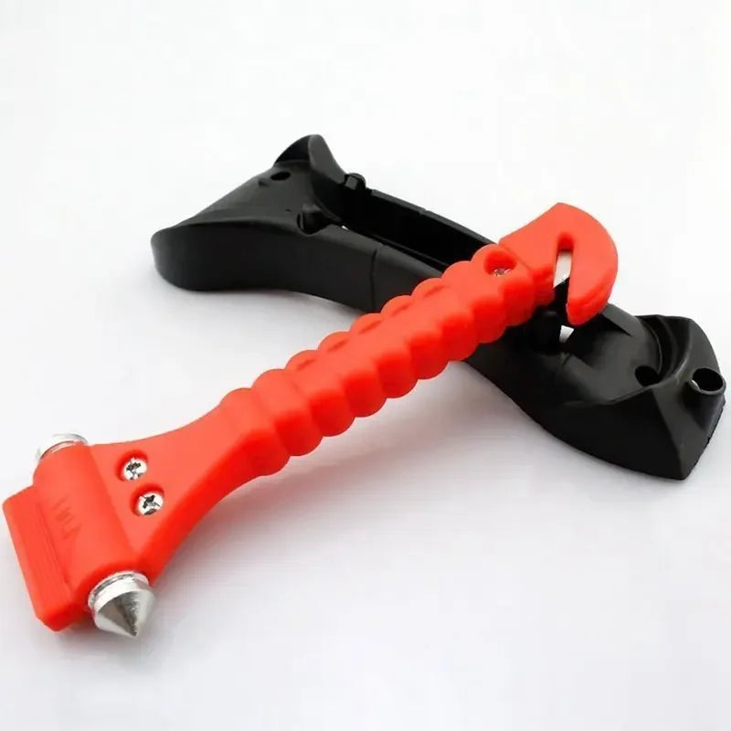 1/2PCS Safety Hammer Camping Driving Car Seat Belt Cutter 2-in-1 Emergency Break Window Glass Punch Survival Life Rescue Tools