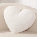 35x45cm Heart Shaped Throw Pillow Super Soft Plush Seat Cushion/Back Cushions Pillows Cute Solid Love Living Room Decor Gifts