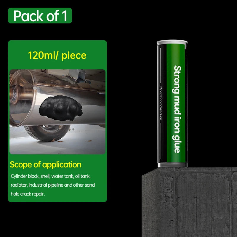 Metal Filler Putty Epoxy Permanent Adhesive Quick Leak Repair Putty Sticks Repair Mounting Sealant for Ceramic Crack