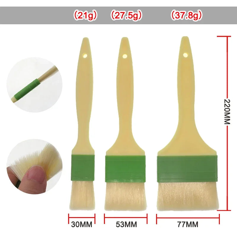 Pastry Brushes Basting Oil Brush to Spread Butter Oil or Egg Wash On Bread and Pastries or To Apply Sauces When Grilling