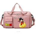 Fashion Dragon Ball Print Large Capacity Storage Bag Shoulder Bag Camping Accessories Dry/wet Separation Travel Bag