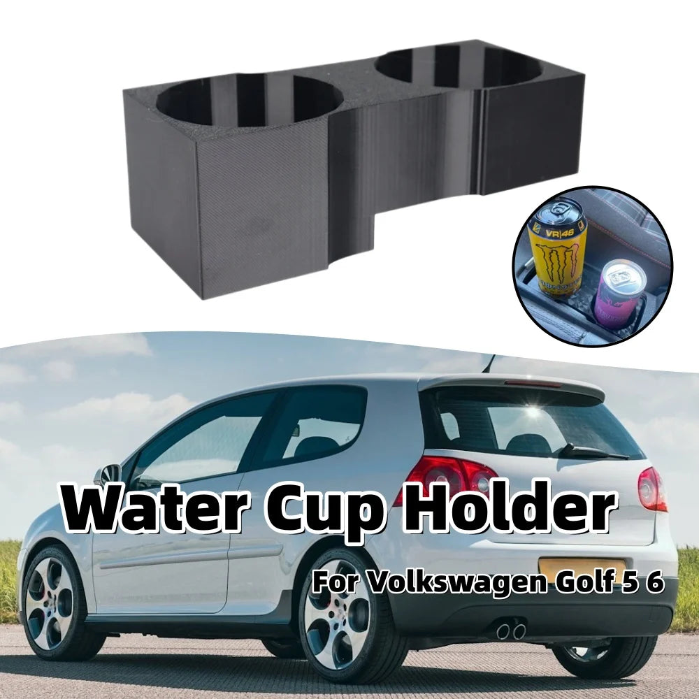 Car Water Cup Holder Central Control Cup Holder Car Interior Storage Accessories For Volkswagen Golf 5 6 Car Cup Mount Holder