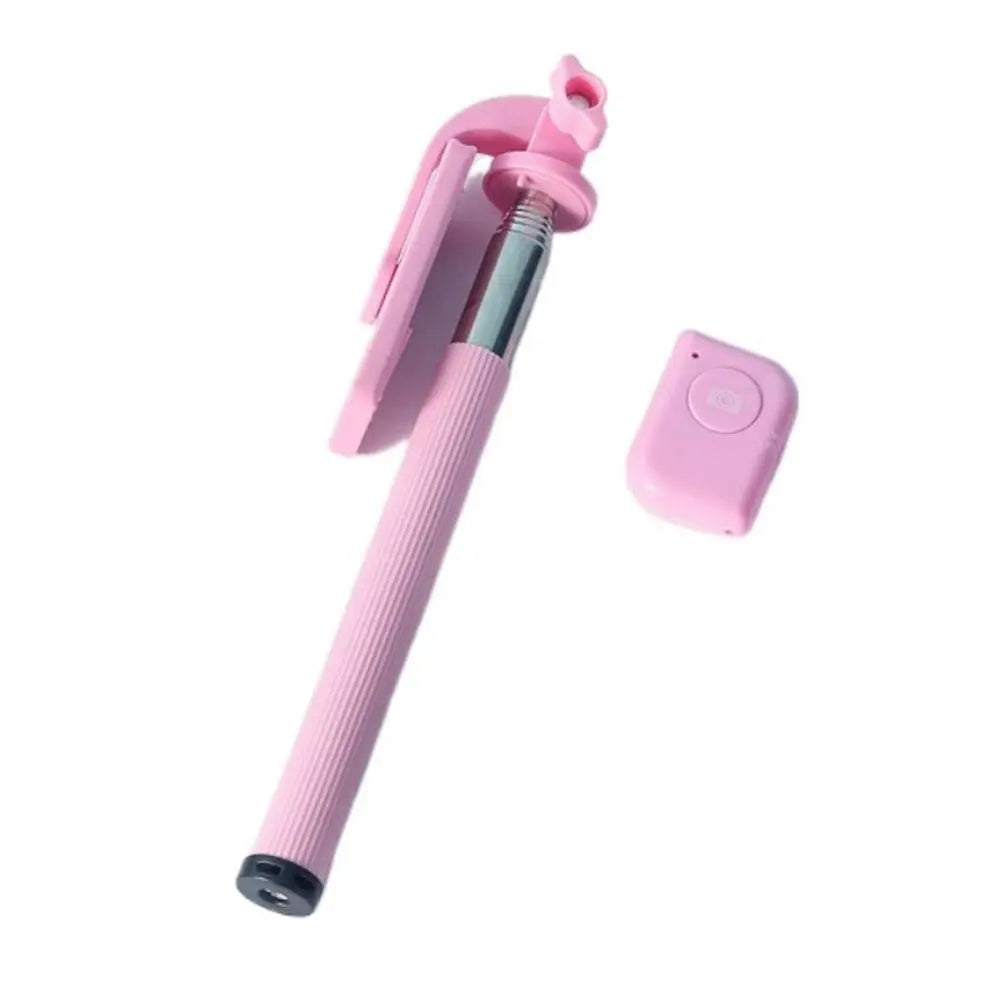 3.5mm Plug Mini Wire Controlled Selfie Stick Portable Retractable Portable Handheld Selfie Stick Mini Type-C Plug