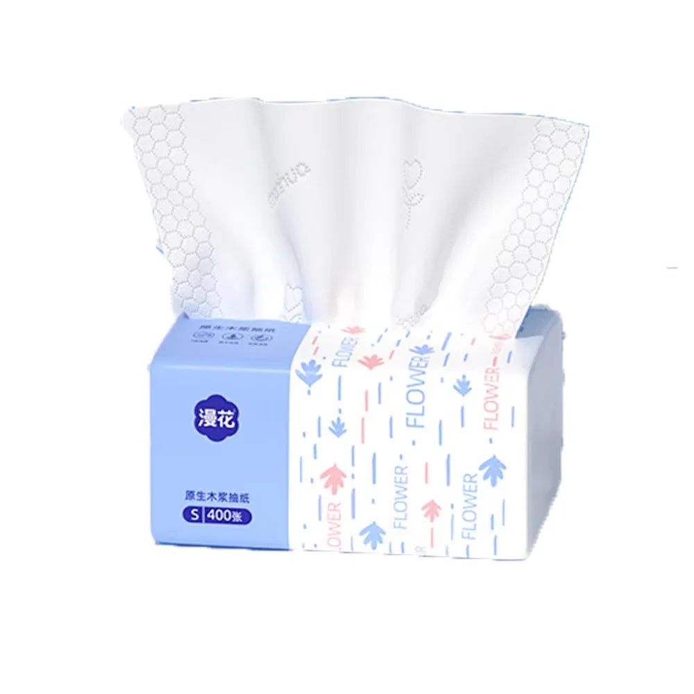 1/3/6pcs car paper towel household toilet paper replacement wooden napkin embossed facial tissue pull-out paper towel 400 thick