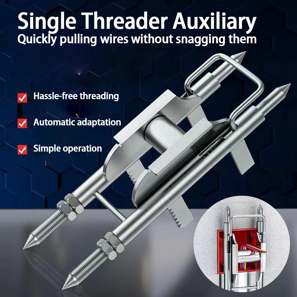 Professional Cable Pulling Aid Cable Puller Machine Wire Puller Pulling Auxiliary Device Electrician Wire Cable Threading Tools