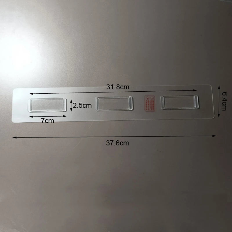 ECOCO Adhesive Sticker Accessory for Wall Mounted Storage Organizer
