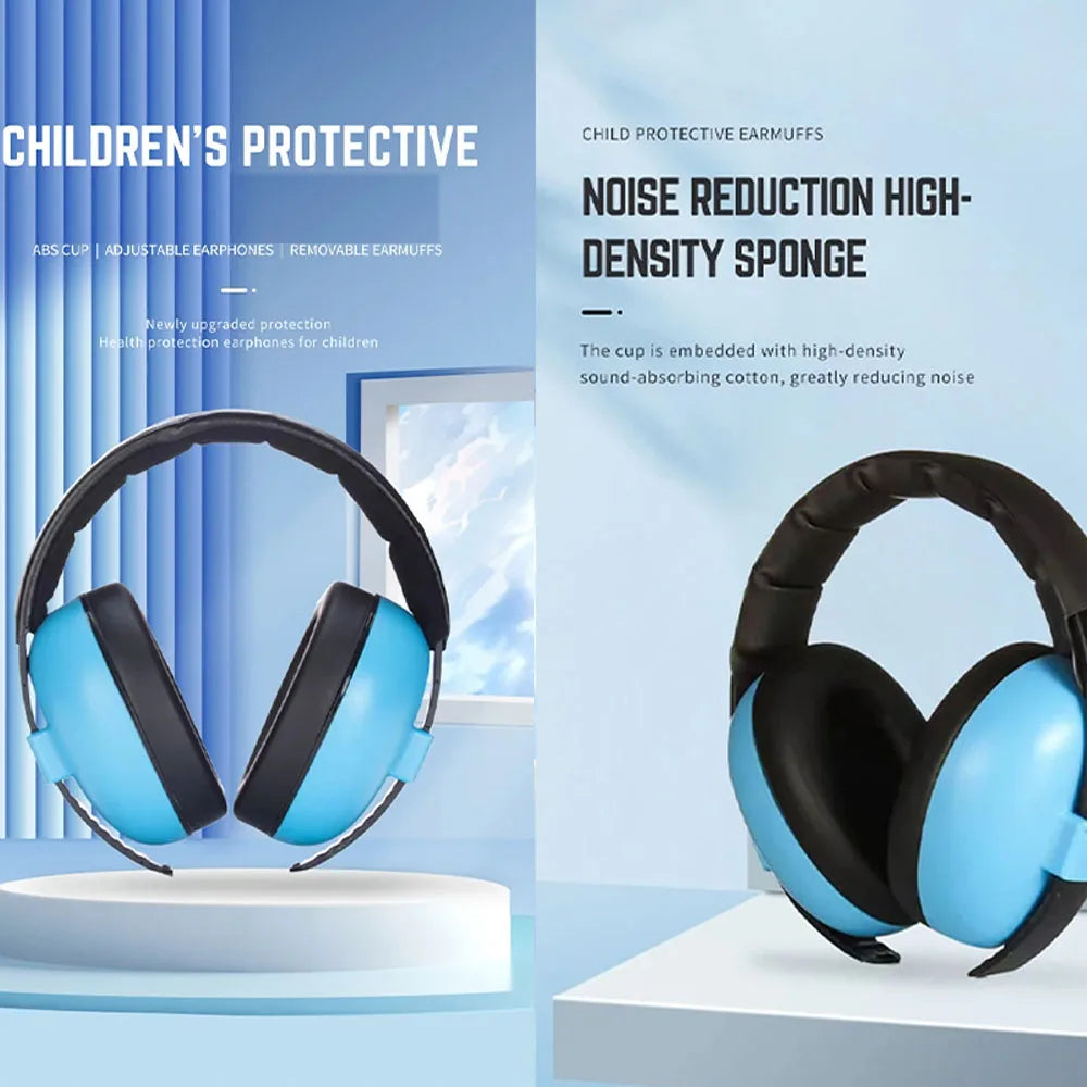Anti Noise Child Earmuff Baby Ears Protection Children Sleep Ear Sleeping Earplugs Hearing Protection Safety Earmuffs