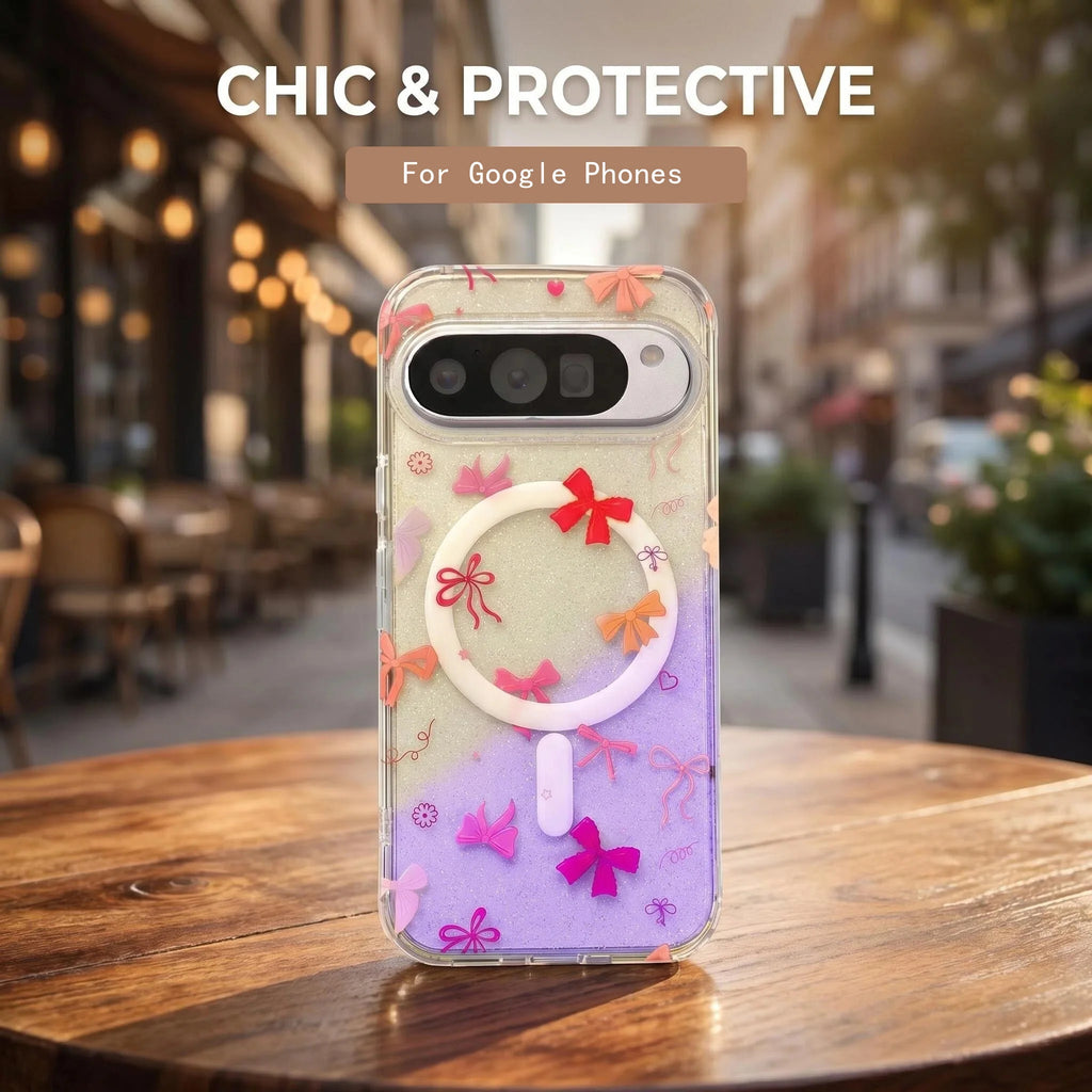 For Google Pixel 11 11 Pro XL 9 Pro XL 9A 9 Pro XL10 Pro XL 10A 10 Pro Transparent Blue Light IMD Anti Drop Airbag Phone Case