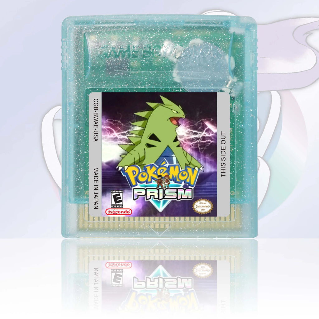 Pokemon Crystal Clear/Orange/Prism/Polished Series GBC Game Cartridge 16 Bit Video Game Console Card High Quality GBC Video Game