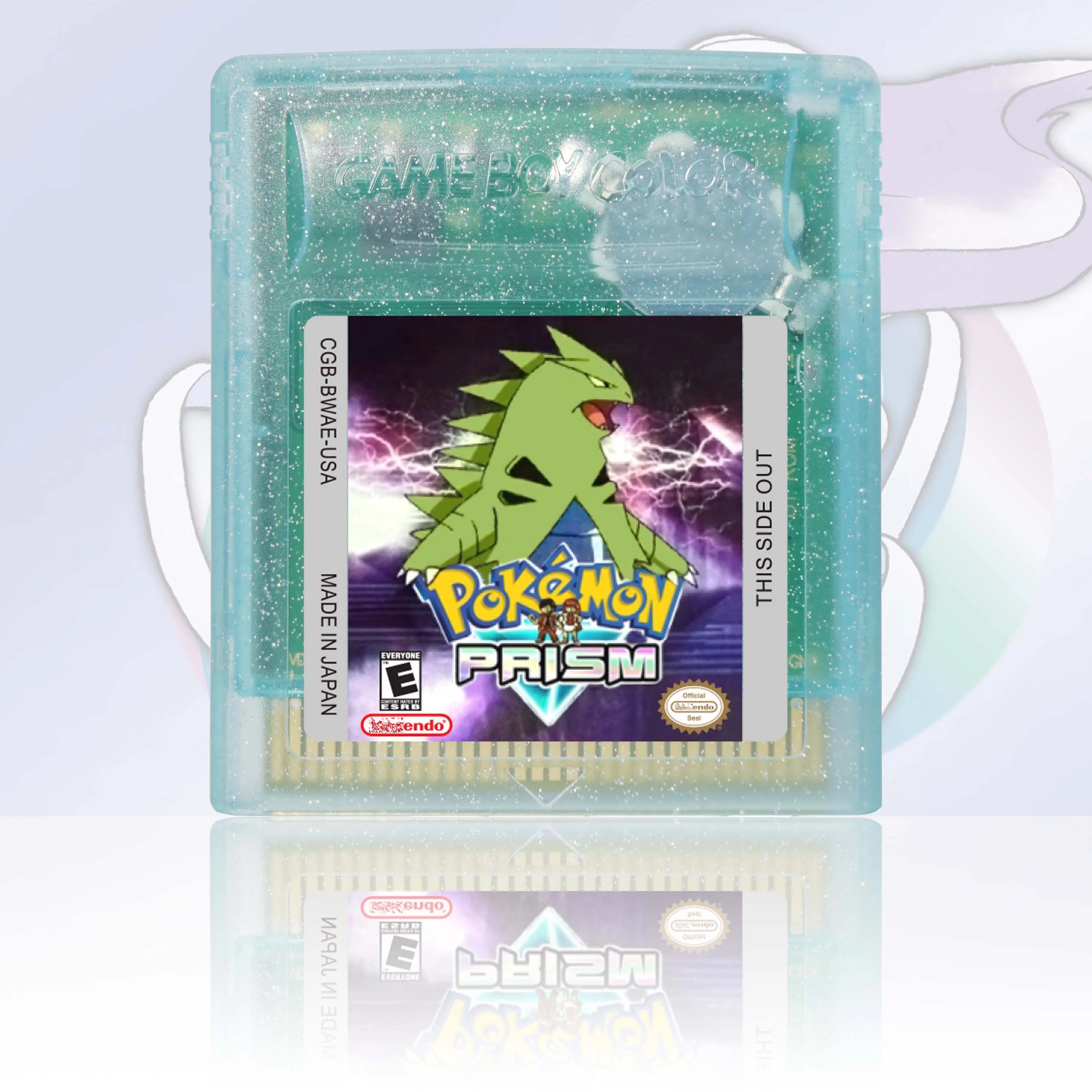 Pokemon Crystal Clear/Orange/Prism/Polished Series GBC Game Cartridge 16 Bit Video Game Console Card High Quality GBC Video Game