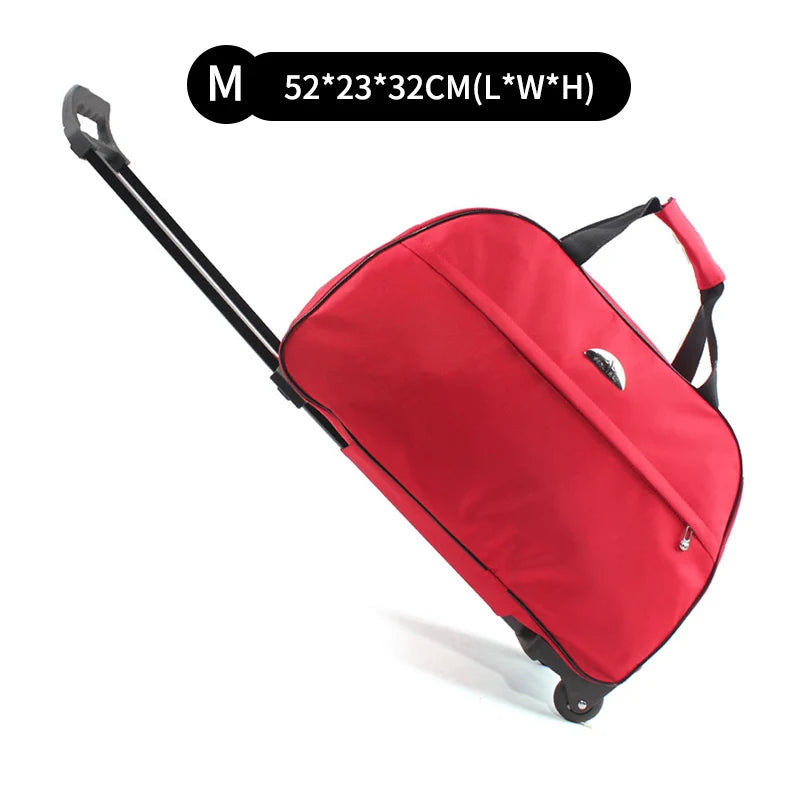 Suitcase And Travel Bags Wheels New Waterproof Large Capacity Carry On Luggage Trolley Handbag Unisex Valises A Roulettes