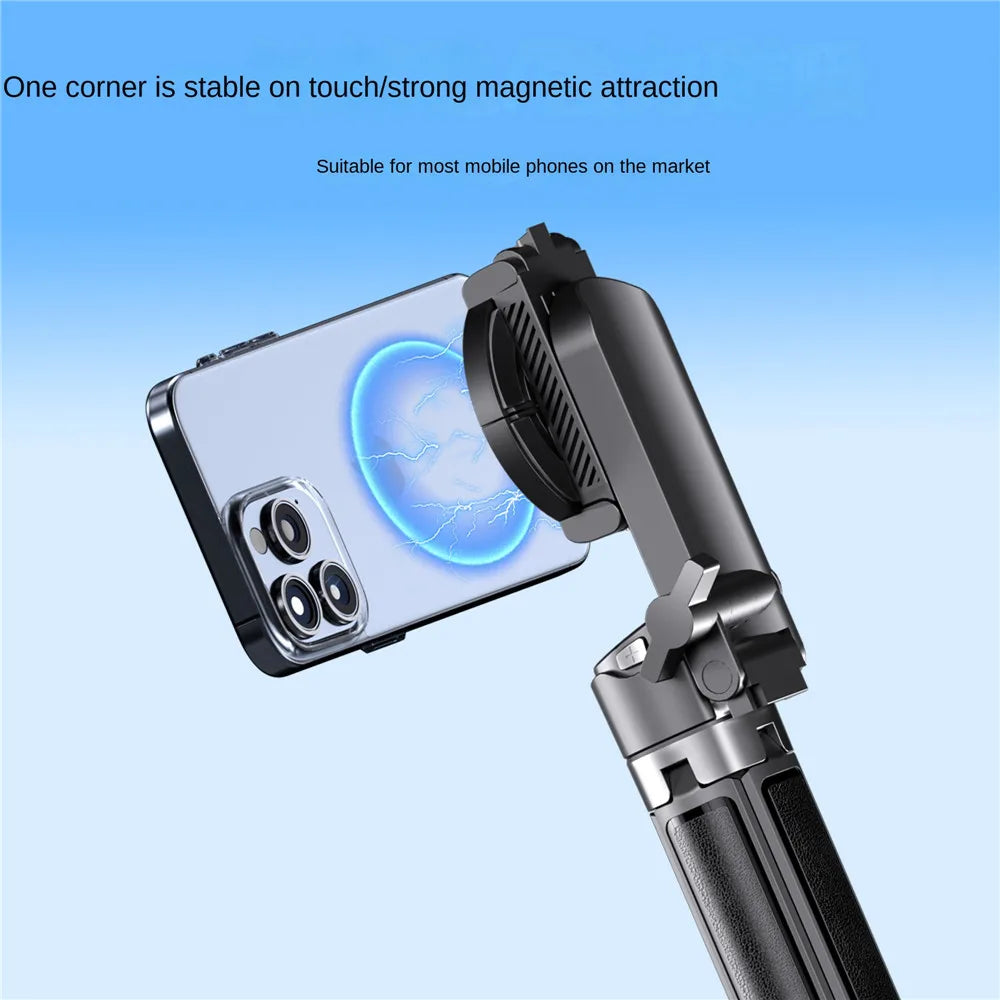 FANGTUOSI New 2027 Aluminum Selfie Stick Tripod | Magnetic  & Adjustable Telescopic Rod for Smartphones for Smartphone Live