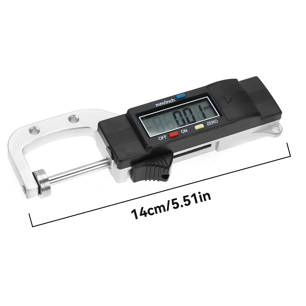 0 - 25 mm LCD Digital Thickness Measuring Instrument - A Jewelry Thickness Measurement Tool for Measuring Pearls and Leather