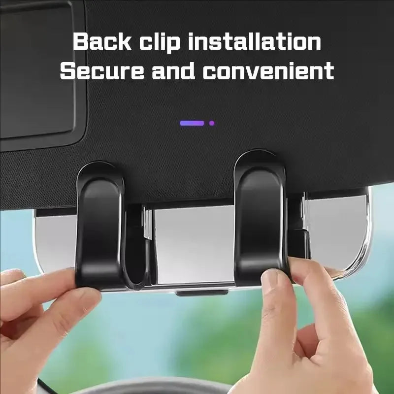 Auto Interior Optical Eyeglass Storage Clip Box Sun Glasses Holder Replacement Decor Parts For Mercedes W204 W205 W222 E210 E211
