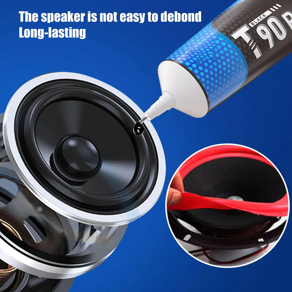 Speaker Repair Glue 18ml 55ml 115ml High Performance Adhesive for Dust Caps Cone Edge Bonding Electronics Speaker Restoration