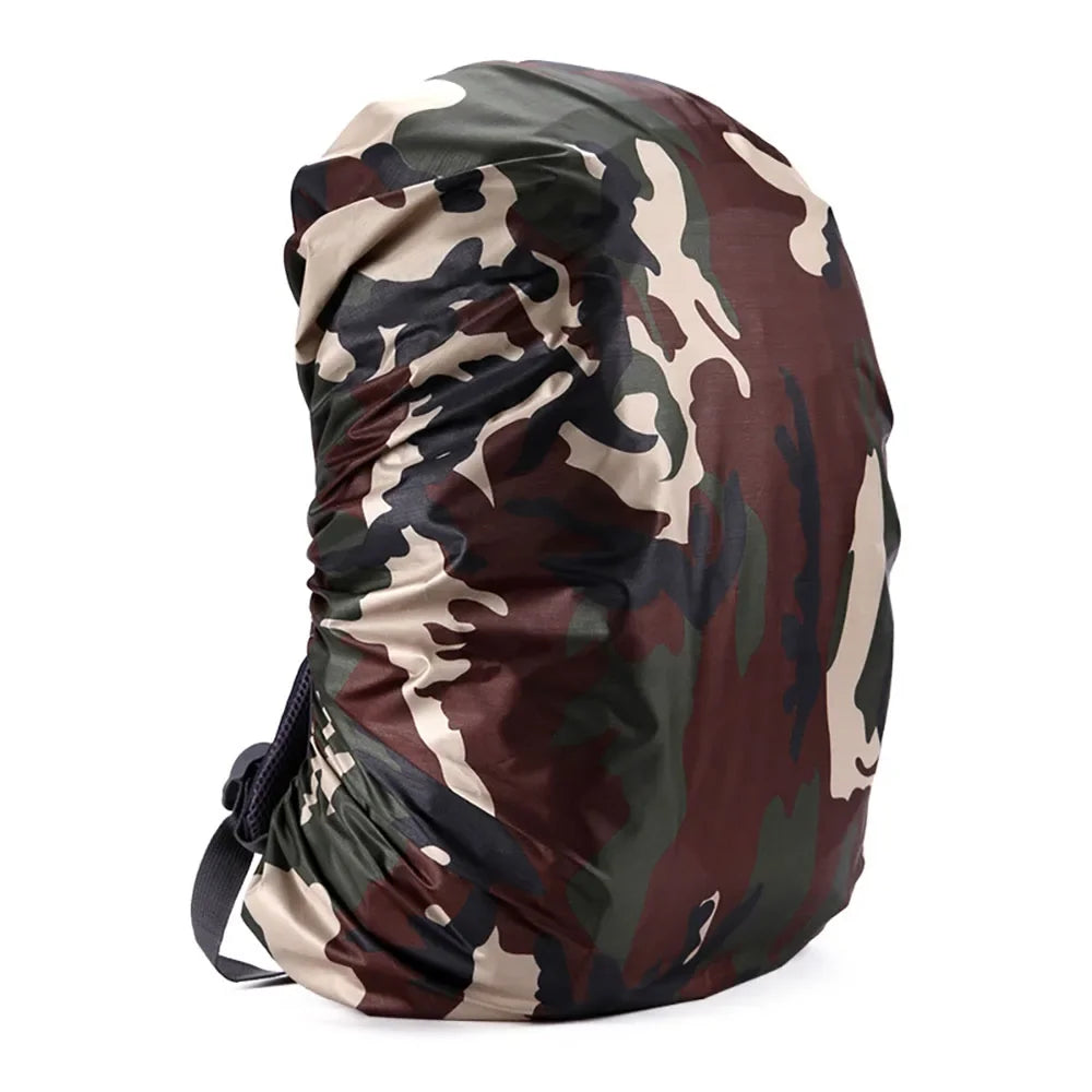 Backpack Rain Cover Tactical Camo Military Backpack Cover Outdoor Camping Sun Protection Ultralight Waterproof Bags Cover 35-80L