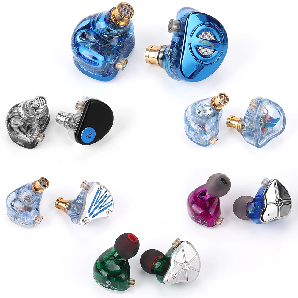 TRN-MT4 Pro Earphone Lucky Bag 2DD Earphone Wired Included V90pro+FZFT1+ FZmax+FZZS1+ STM+ST1 Earphone Lucky Bag ABC