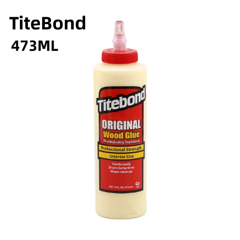 Titebond I II III Wood Glue Professional Strong Bond Adhesive Waterproof Interior Exterior Woodworking Glue