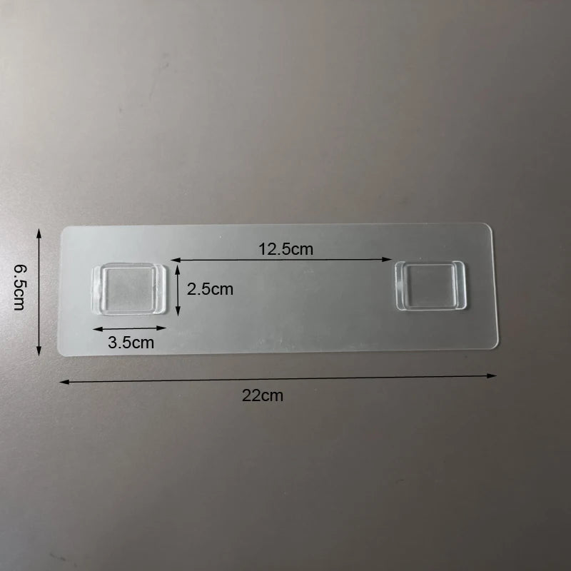 ECOCO Adhesive Sticker Accessory for Wall Mounted Storage Organizer