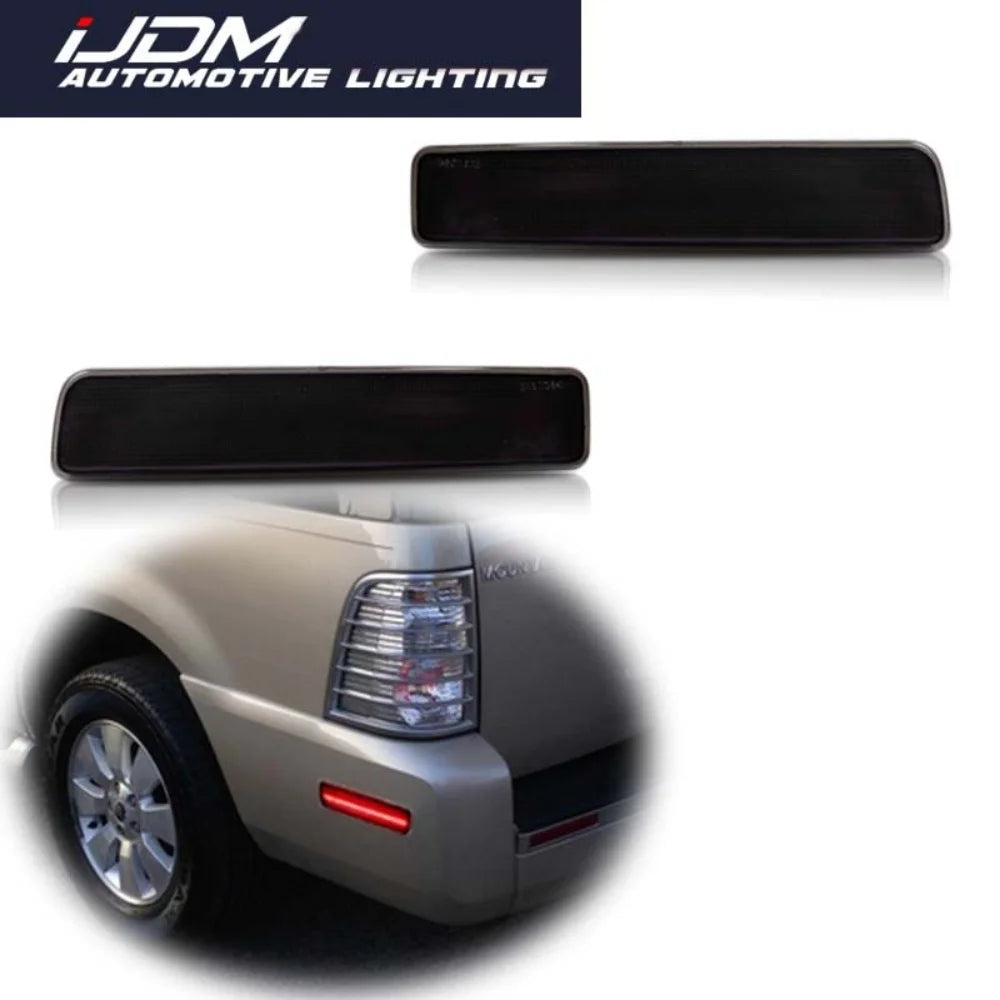 For Mercury Mountaineer 2002-2010 Car Red LED Rear Bumper Side Marker Parking Lights Running/Driving Lights Fender Flare Lights