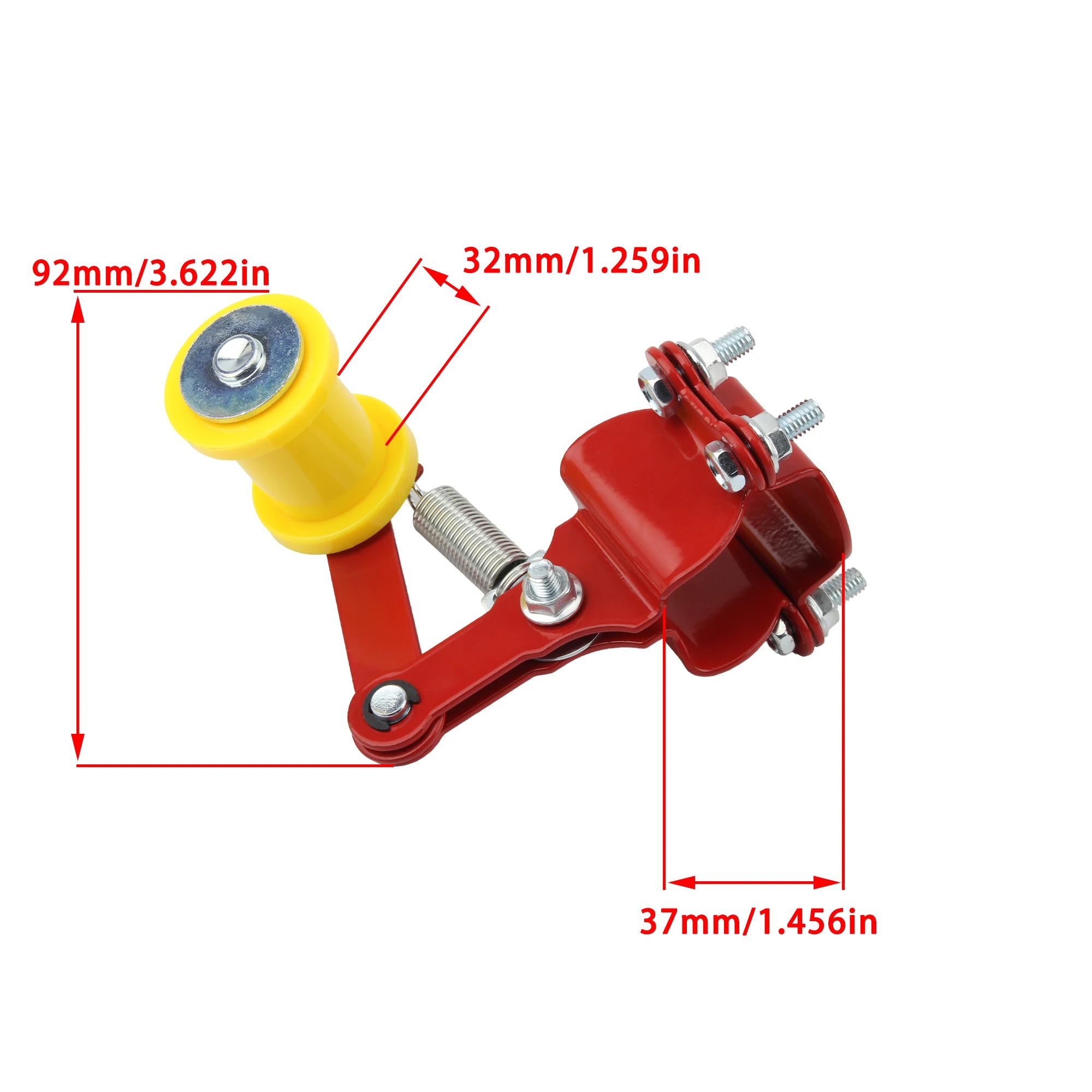 Motorized Bike Chain Adjuster with Guide Wheels Pulley 50cc-500cc ATV Motocross Chain Tensioner Adjuster Roller Tools