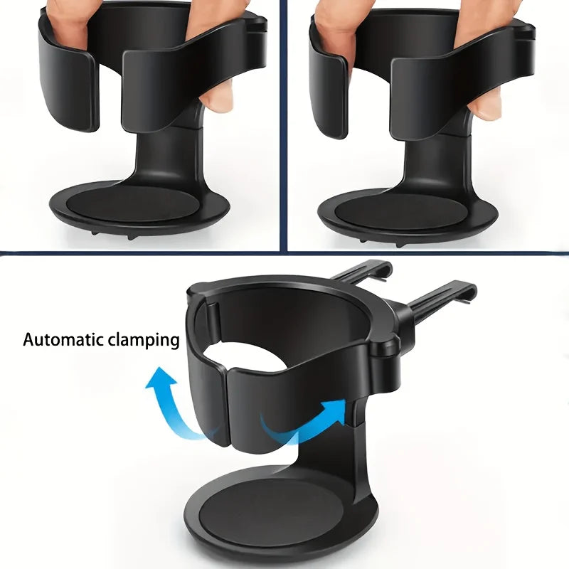Car Air Vent Drink Cup Bottle Holder Auto Drink Rack Stand for Water Bottles & Ashtray Multifunctional Car Coffee Cup Holder