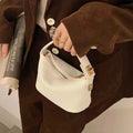 New Retro Ladies Handbags Simple Elegant Small Square Bag Soft Leather Crossbody Bag Gift