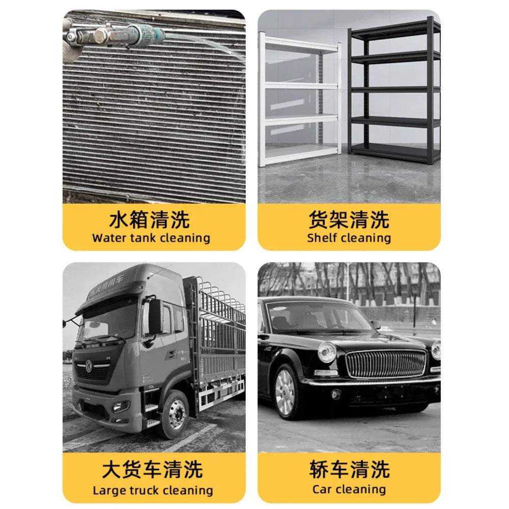 Car Free Water Tank Cleaning Tool Radiator Cleaning Rod Large Truck Water Tank Cleaning Artifact Blowing Water Tank Nozzle