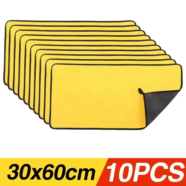 5PCS/10PCS Microfiber Towel Car Microfiber Cloth Wash Towel Microfiber Cleaning Cloth Car Wash Drying Towel Auto Detailing