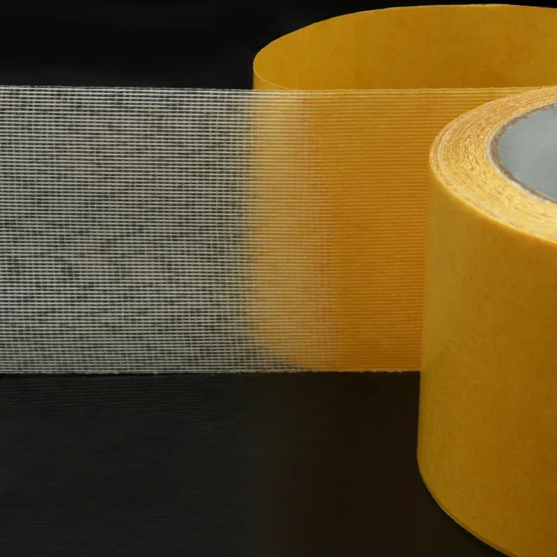 Double Sided Cloth Base Tape Strong Fixation Translucent Mesh Waterproof Traceless High Viscosity  Adhesive Stickers
