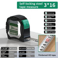 Measuring Tools Self-Locking Tape Measure Measure Thickened Metric Tape High Precision Steel Tape Measure Wear-resistant Ruler