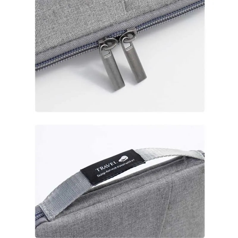 Travel Accessories Travel Wallet OX Cloth Ticket Holder Family Passport Holder Passport Protective Cover Zipper Document Case
