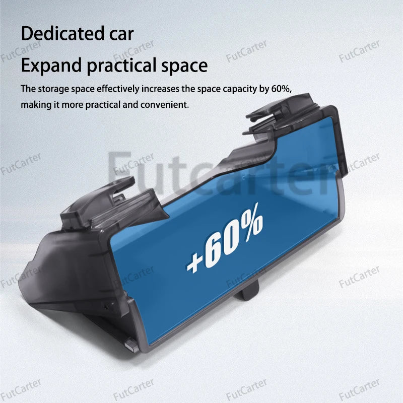 For Tesla Model3 Y Juniper 2025 central control screen Hidden Magnetic opening closing storage box tissue box storage accessorie